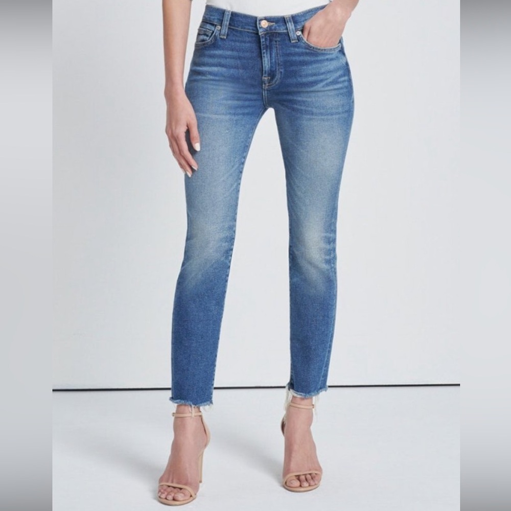 7 For All Mankind Luxe Vintage Sustainable “Roxanne Ankle” Jean